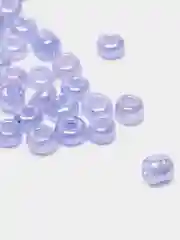 Сиреневый бисер стеклянный 12/0
