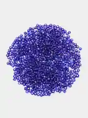 Индиго бисер стеклянный 12/0