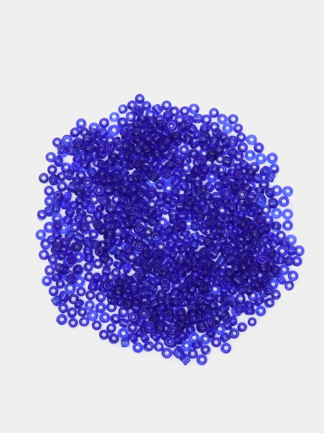 Темно-синий бисер стеклянный 12/0