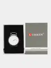 Угольный мужские наручные часы Curren 8106м  календарём в подарочной упаковке