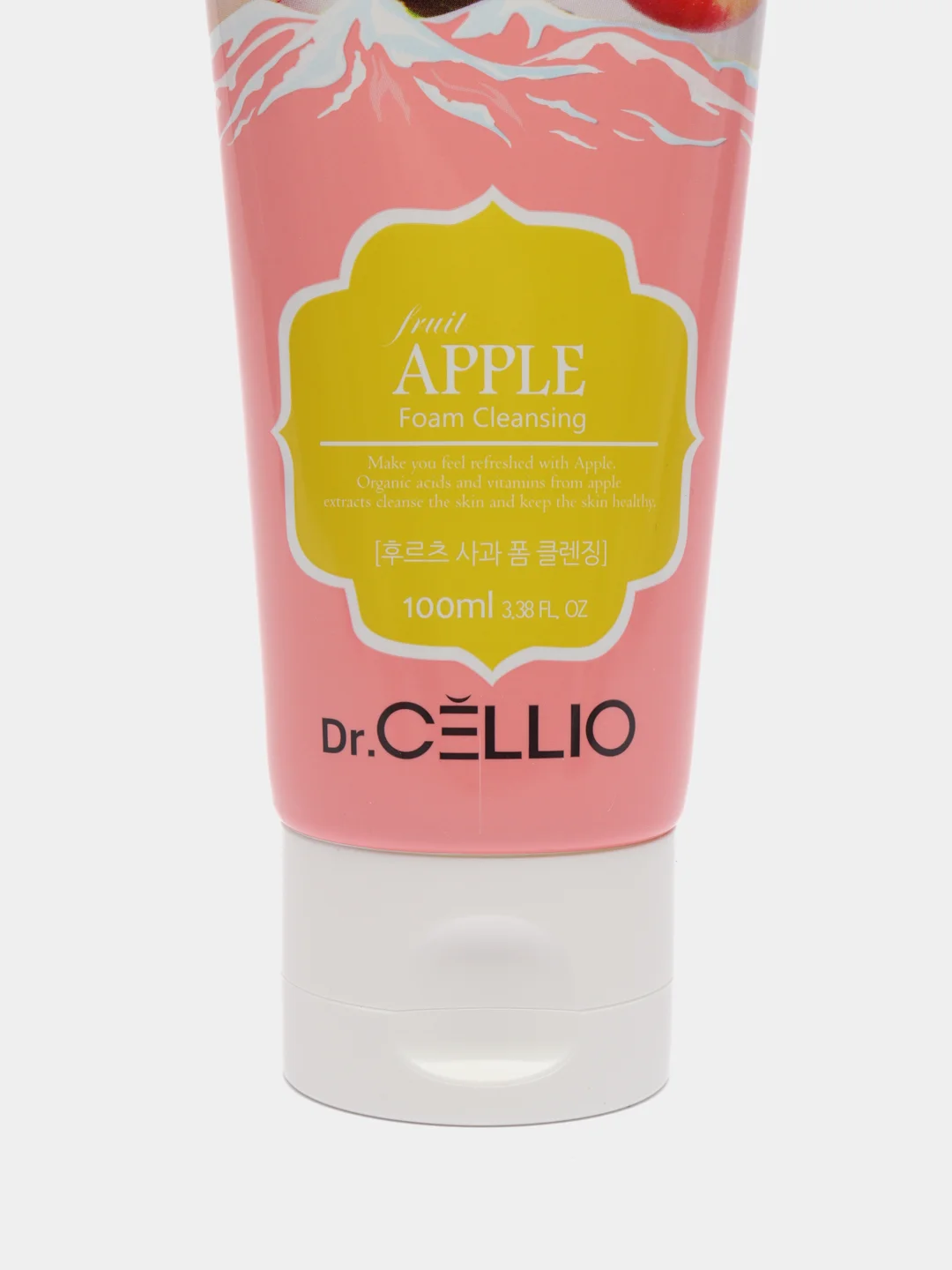 Пенка для лица с экстрактом яблока Dr.CELLIO G70 FRUIT APPLE FOAM CLEANSING, 100 мл