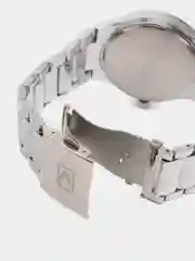 Серый металлик мужские наручные часы Curren 8106м  календарём в подарочной упаковке