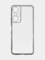 Чехол для Infinix Hot 20S, прозрачный, силиконовый