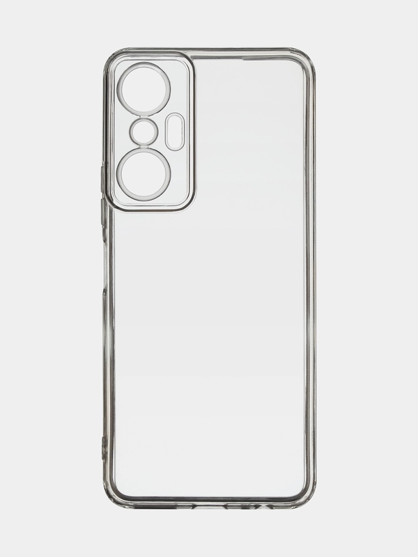 Чехол для Infinix Hot 20S, прозрачный, силиконовый