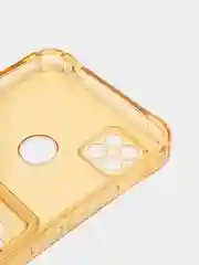 Золотой силиконовый чехол Xiaomi Redmi 9C 10A, с карманом для карт, прозрачный