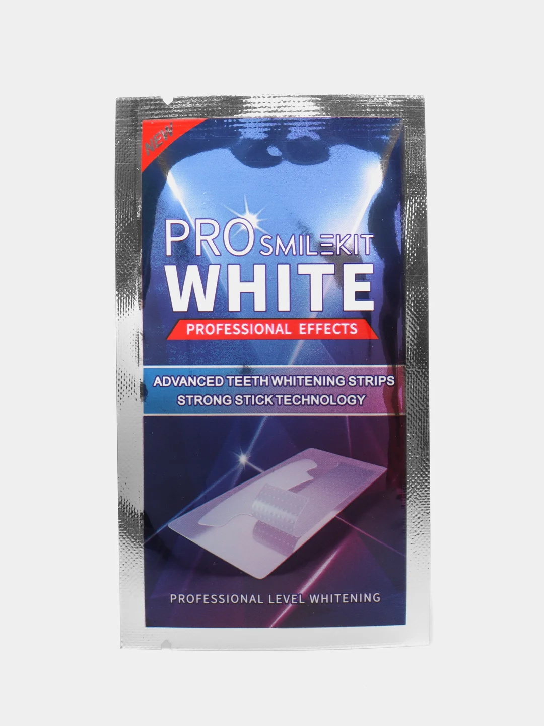 Индиго отбеливающие полоски для зубов Pro White, 1 или 7 пар / 14 штук