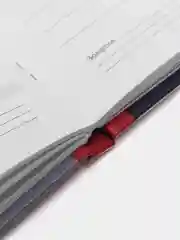 Черный подарочный набор для тренера по хоккею, каратэ, единоборств (блокнот/планер, ручка)