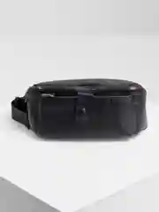 Черный сумка поясная кожаная, спортивная, бананка мужская и женская, клатч для мужчин и женщин, барсетка