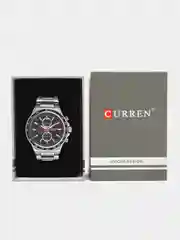 Красный мужские наручные часы Curren 8011 в подарочной упаковке