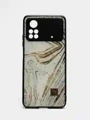 Золотой чехол для POCO X4 Pro 5G "DF"