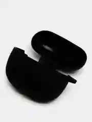 Черный чехол для беспроводных наушников Honor Choice Earbuds X3 Lite матовый КАРТОФАН силиконовый