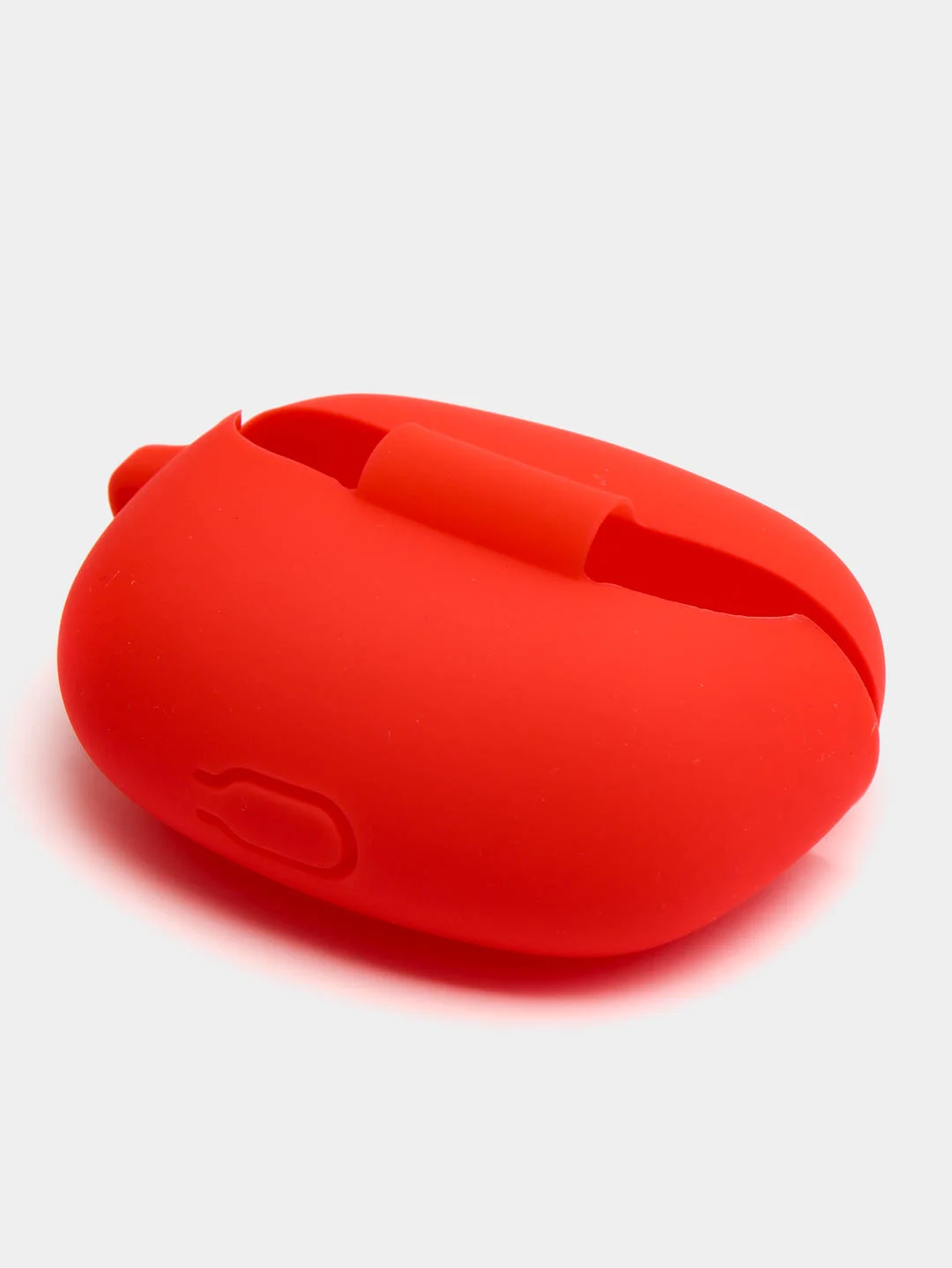 Красный чехол для беспроводных наушников Honor Choice Earbuds X3 Lite матовый КАРТОФАН силиконовый
