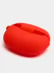 Красный чехол для беспроводных наушников Honor Choice Earbuds X3 Lite матовый КАРТОФАН силиконовый