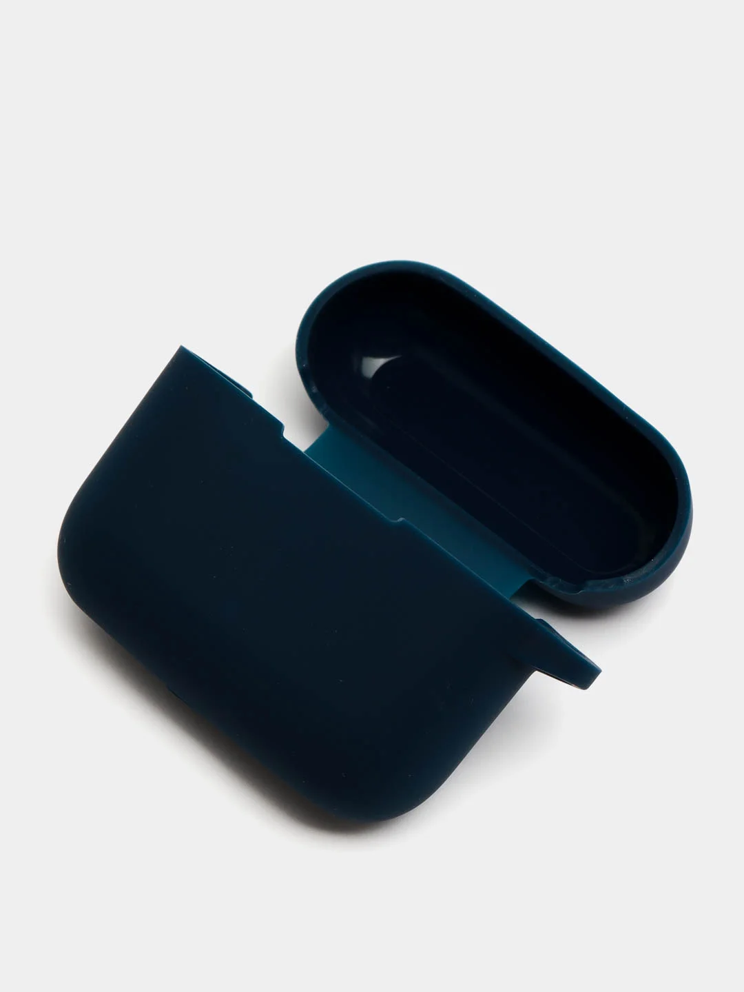Синий чехол для беспроводных наушников Honor Choice Earbuds X силиконовый КАРТОФАН матовый