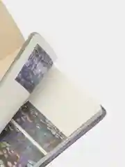 Синий блокнот в твердой обложке с картинами великих художников живописцев
