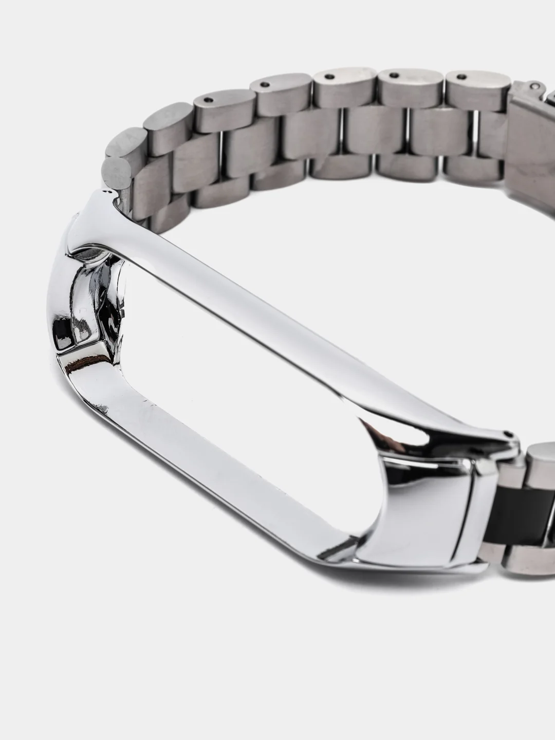 Угольный ремешок металлический для Xiaomi Mi Band 5