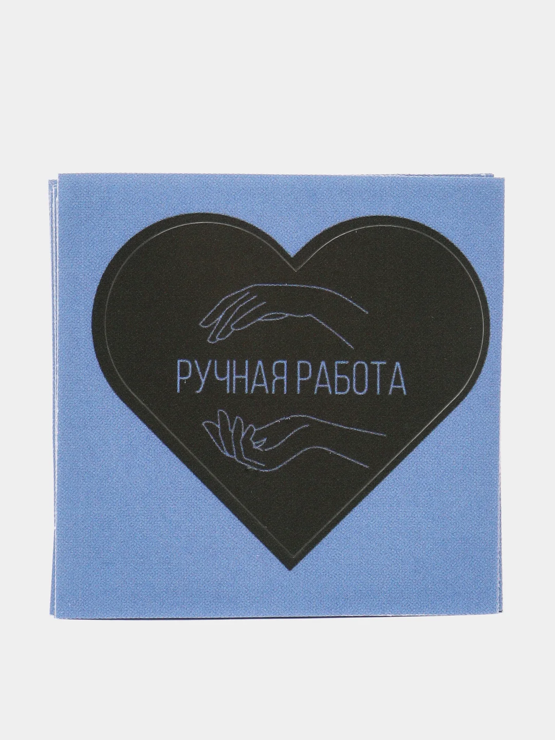 Черный наклейки - стикеры для бизнеса Hand made (Ручная работа), 10 штук, 20 штук, 50 штук