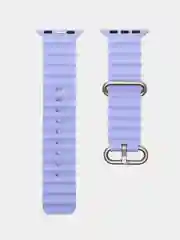 Лавандовый силиконовый ремешок для Apple Watch 38 / 40 / 41, 42 / 44 / 45 / 49 мм