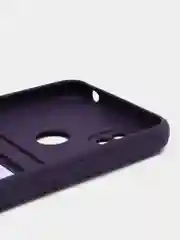 Пурпурный чехол Xiaomi Redmi 10A / 9C, Сяоми Редми 10А / 9С, с карманом для карты, силиконовый