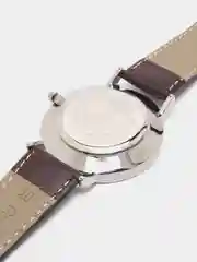 Серый металлик мужские наручные часы Dedima D-185, с календарём, в подарочной упаковке