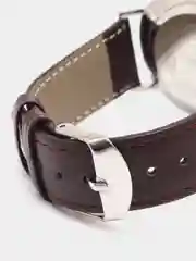 Серый металлик мужские наручные часы Dedima D-185, с календарём, в подарочной упаковке