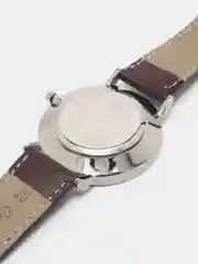 Серебряный мужские наручные часы Dedima D-185, с календарём, в подарочной упаковке