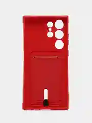 Конфетный чехол для Samsung Galaxy S23 Ultra, Самсунг С23 ультра силиконовый, с карманом для карты
