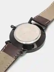 Черный мужские наручные часы Dedima D-185, с календарём, в подарочной упаковке