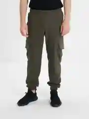 Хаки джоггеры мужские