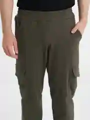 Хаки джоггеры мужские