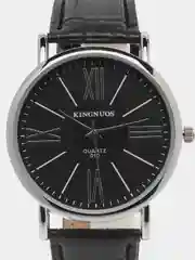 Черный наручные часы мужские KINGNUOS K-010, в подарочной упаковке