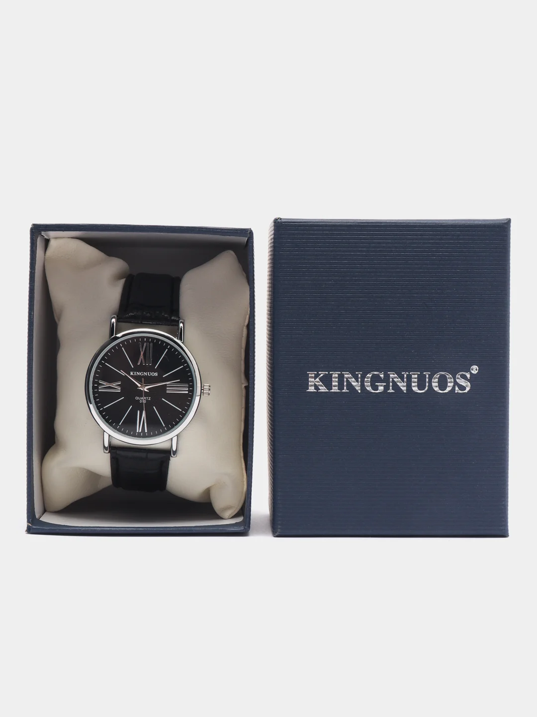 Черный наручные часы мужские KINGNUOS K-010, в подарочной упаковке