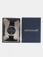 Черный наручные часы мужские KINGNUOS K-010, в подарочной упаковке