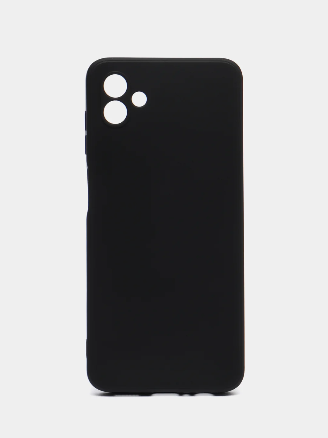 Угольный чехол силиконовый для Samsung Galaxy A04 (Самсунг Галакси А04), матовый, цветной