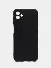 Угольный чехол силиконовый для Samsung Galaxy A04 (Самсунг Галакси А04), матовый, цветной