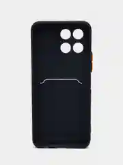 Морской чехол Honor X6, Honor X8 5G VNE-N41 (Хонор Х6, Х8), с карманом для карт, прозрачный