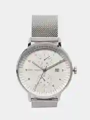 Серебряный мужские наручные часы Mini Focus MF0052G, с хронографом, в подарочной упаковке