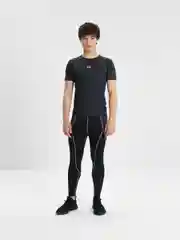 Красный тайтсы мужские, компрессионные