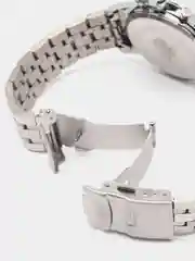 Серебряный мужские наручные часы KINGNUOS K-1857, в подарочной упаковке