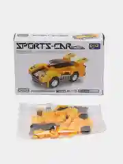 Желтый конструктор "Машина" 60 деталей 201328775
