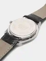 Серый металлик мужские наручные часы KINGNUOS K-1858 с календарем, в подарочной упаковке