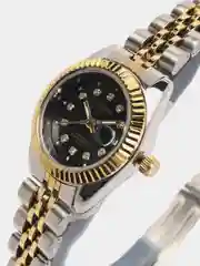 Черный наручные часы Dedima D-188, женские, с календарём, в подарочной упаковке