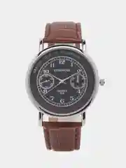 Шоколадный мужские наручные часы KINGNUOS K-025, в подарочной упаковке