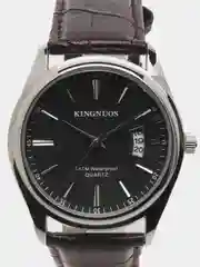 Черный мужские наручные часы KINGNUOS K-1853, в подарочной упаковке