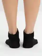 Угольный носки короткие, унисекс