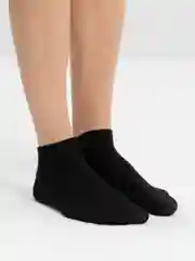 Угольный носки короткие, унисекс