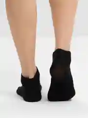 Угольный носки короткие, унисекс