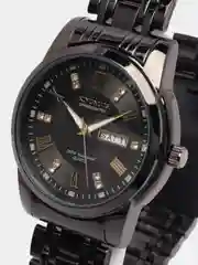 Хром мужские наручные часы KINGNUOS K-1683 с календарем в, подарочной упаковке