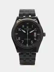 Черный мужские наручные часы KINGNUOS K-187, в подарочной упаковке