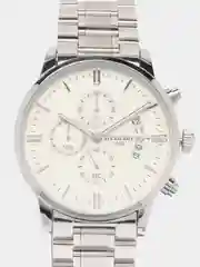 Серебряный мужские наручные часы DEDIMA D-1018 в подарочной упаковке